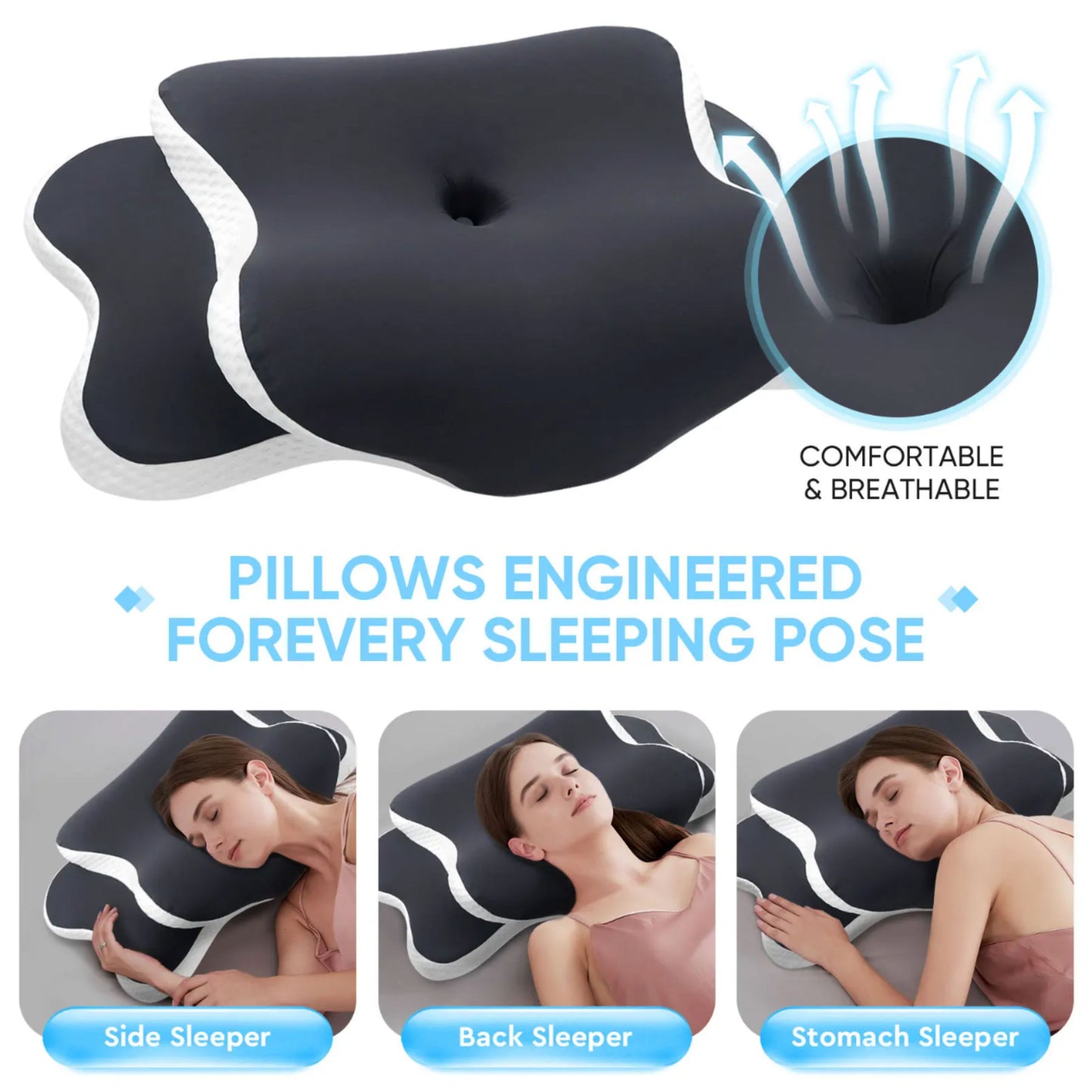 Memory Foam Neck Pillow