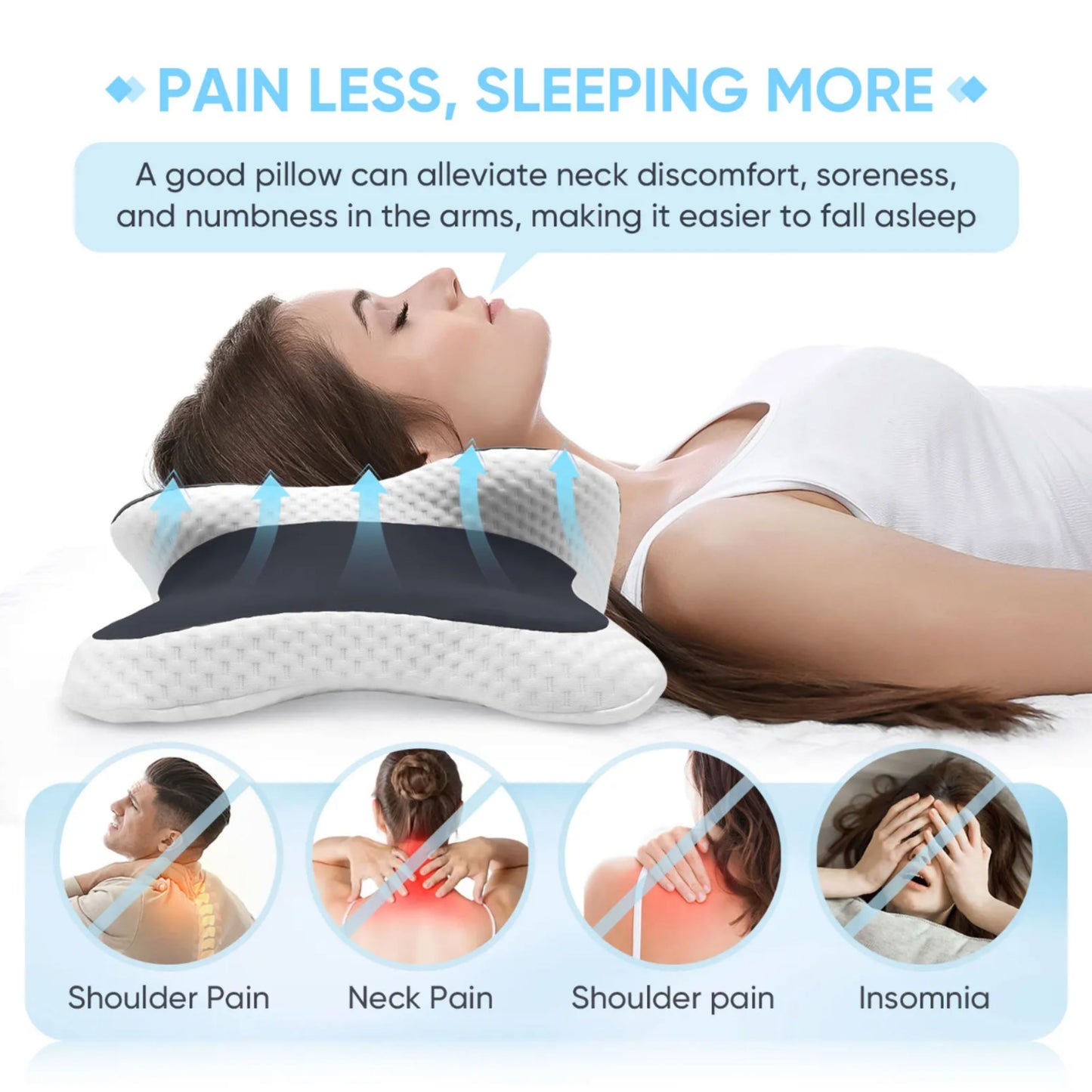 Memory Foam Neck Pillow