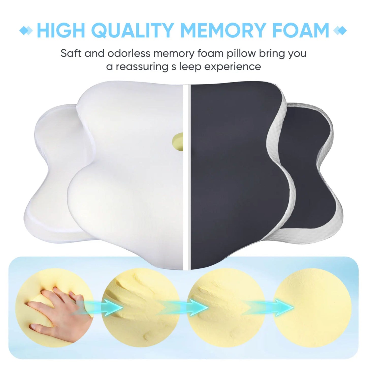 Memory Foam Neck Pillow